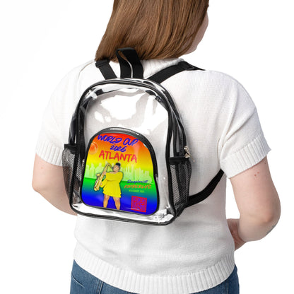 World Cup Clear Stadium Backpack - Atlanta Design