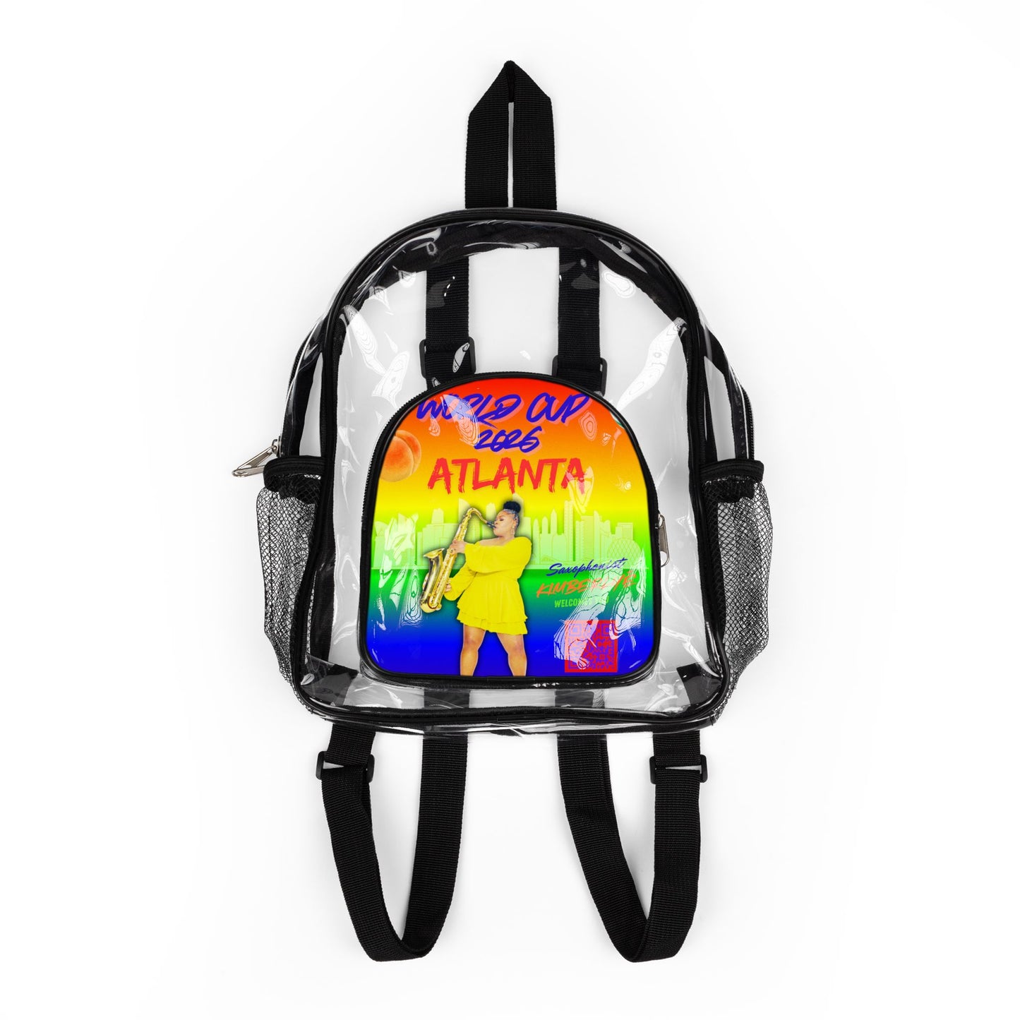 World Cup Clear Stadium Backpack - Atlanta Design